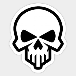 Skull Sticker